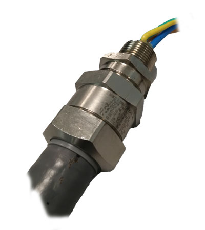 Cable gland for flexible metal conduit with female bushing PMS